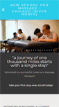 Mobile Screenshot of newschoolmassage.com